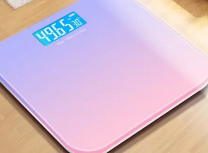 Smart Gradient Glass Body Scale With LCD Digital Display