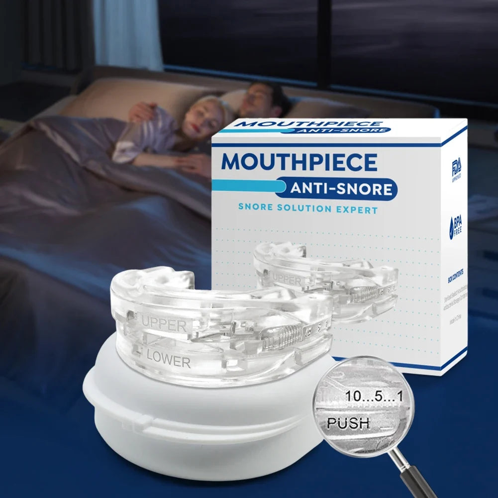 Portable Mouth Guard with Storage Box – Lightweight & Reusable