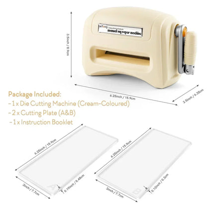 Die Cutting Machine Mini Manual Hand Crank Craft Tool