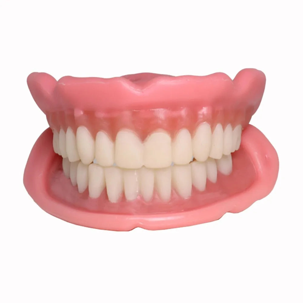 Soft Silicone Temporary Dentures Full Set – Safe, Easy Fit, Instant Smile Restoration 2026