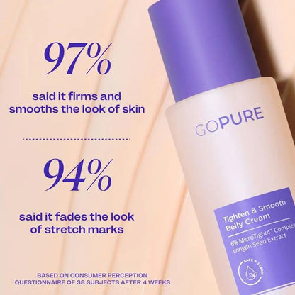 Belly Cream 125ml Tighten And Smooth MicroTight4 Longan Seed Extract Skincare Fall 2026 Moisturizing Skin Repair