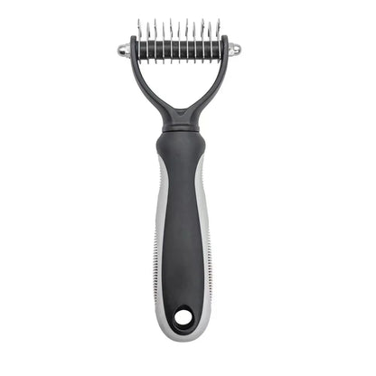 Pet Grooming Care Deshedding Brush for Dogs & Cats - Fur Remover & Knot Cutter Comb
