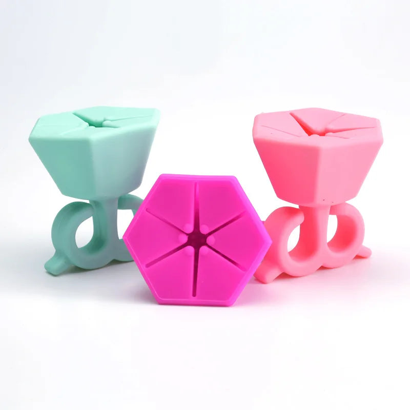 Vinyl Weeding Scrap Collector Portable Diamond Shape Craft Waste Box Fall 2025 Tidy Workspace Tool