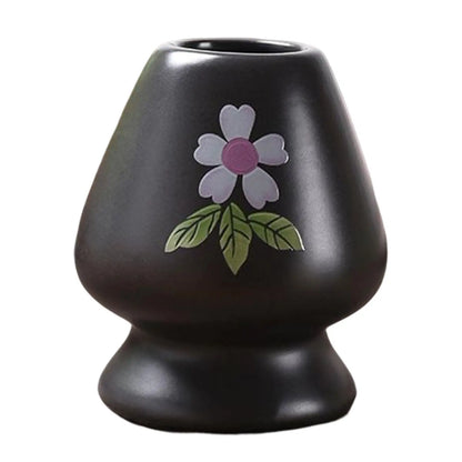 Matcha Whisk Holder Ceramic Chasen Stand Home Teaware