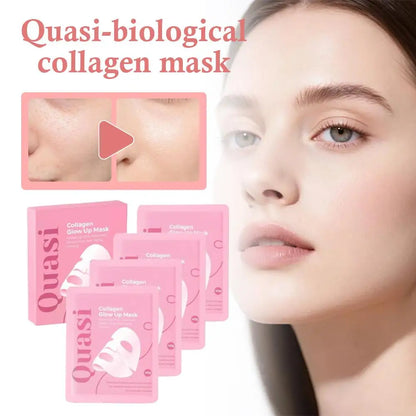 Collagen Hydrogel Mask Korean Sleeping Sheet Mask Deep Hydration Brightening Pore Minimizing Fall 2026 TikTok Viral