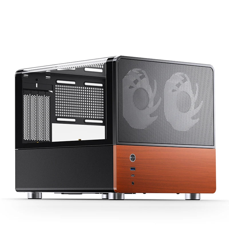 Mini ITX MicroATX PC Case Sea View Glass Compact Gaming