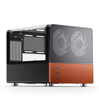 Mini ITX MicroATX PC Case Sea View Glass Compact Gaming