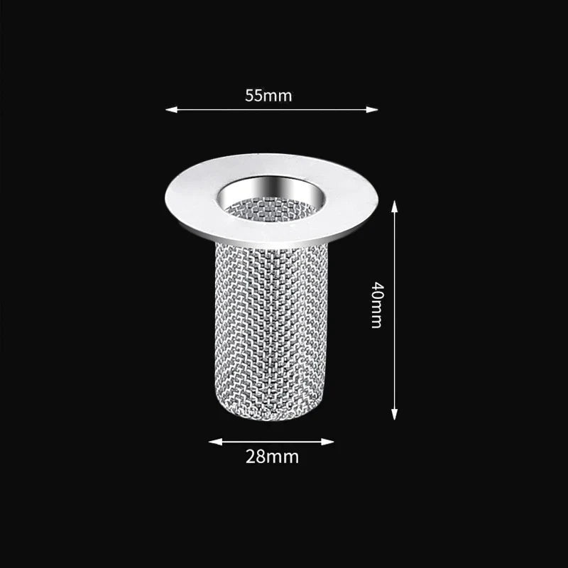 Pop-Up Drain Stopper Basin Hair Catcher Stainless Steel Filter Anti-Odor Fall 2026 Home Upgrade