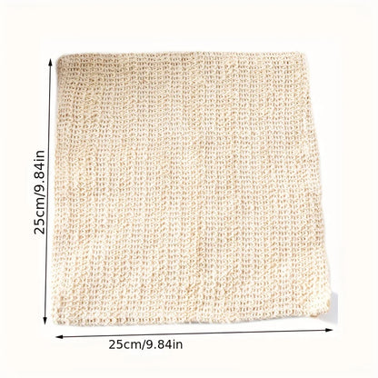 Exfoliating Towel Cotton Linen Bath Scrub Cloth Home Spa 2026 Gift Idea