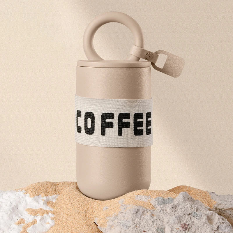 Coffee Travel Mug 304 Stainless Steel 460ml Insulated Tumbler Portable With Handle Fashion Cute Fall 2025
