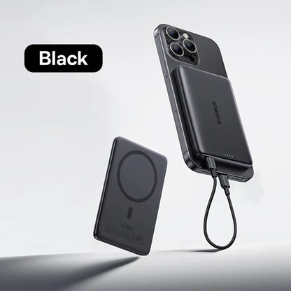Ultra-Slim Magnetic Power Bank – Card-Sized 10000mAh PD 27W & 5000mAh PD 20W Wireless Charging 2026