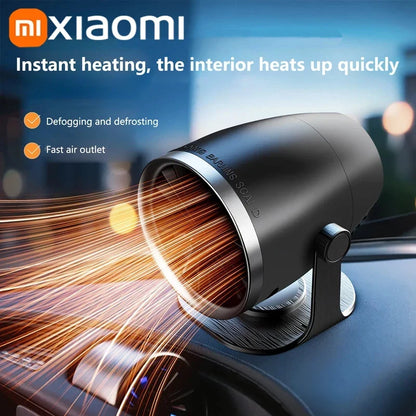 Car Heater 3-in-1 12V/24V Windshield Defroster Fan – Compact Vehicle Dashboard Climate Accessory, Winter 2025 Safer Driving
