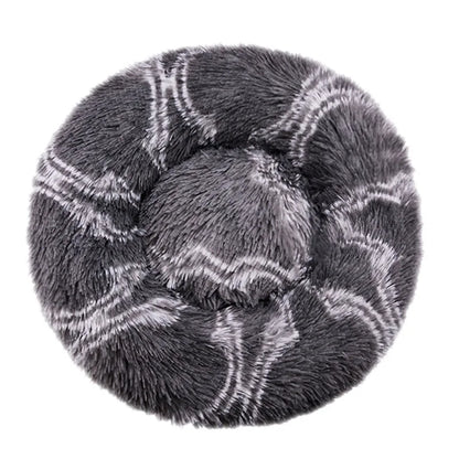 Pet Bed Round Plush Bed Winter Warm 2026 Washable Cozy Comfort For Pets