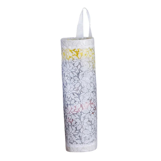 Wall-Mounted Home Organizers for Grocery Bags - Plastic Bag Dispenser & Kitchen Organizer
