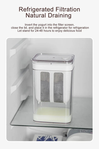 Yogurt Strainer Stainless Steel Filter For Whey Separation