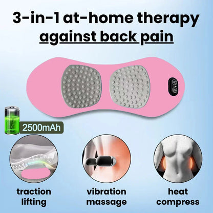 Back Massager 3-In-1 Deep Tissue Massage With Heating Fall 2025 Wellness Gift For Back Pain Relief