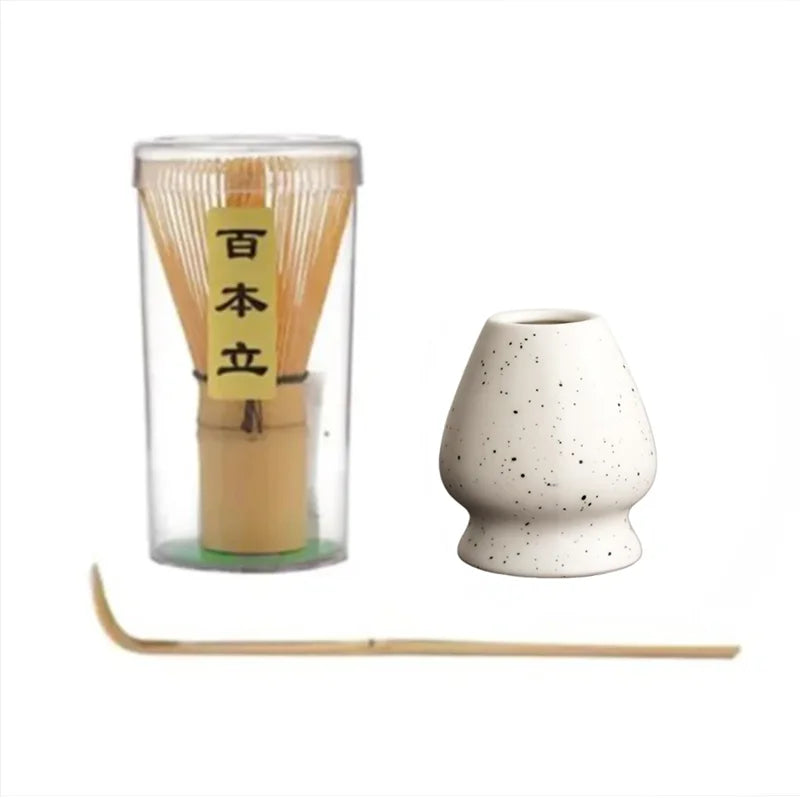 Matcha Whisk Bamboo Chasen Tea Set Tea Ceremony Essentials Fall 2025 Creates Creamy Froth Eco Friendly Gift