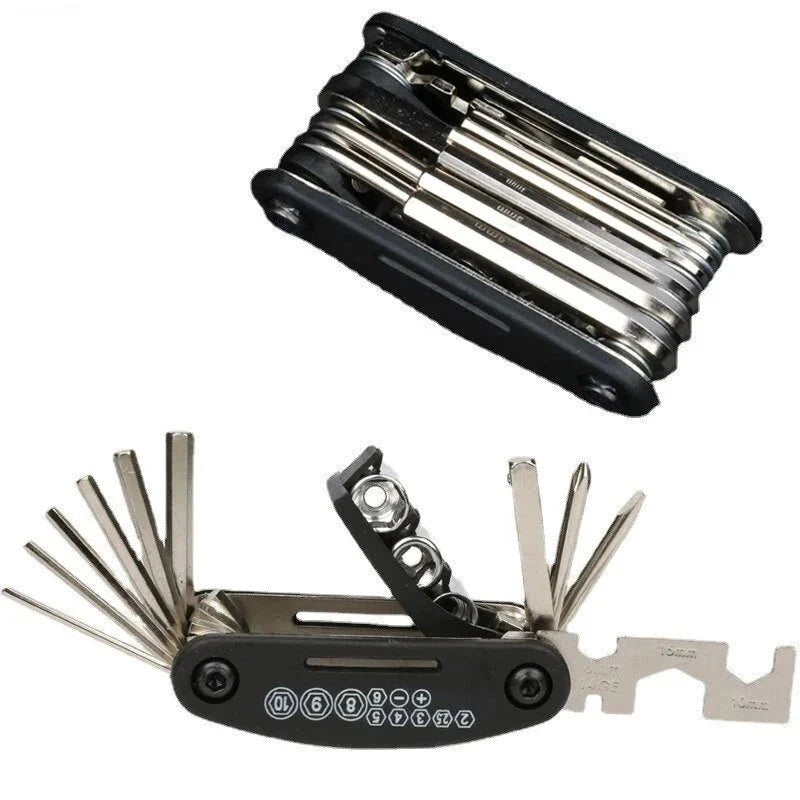 Home Tools Bicycle Repair Multi Tool Kit with Screwdriver, Tire Levers & Wrenches