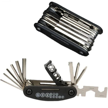 Home Tools Bicycle Repair Multi Tool Kit with Screwdriver, Tire Levers & Wrenches