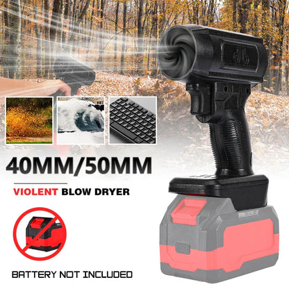 Cordless Turbo Jet Blower for Car Drying – High Power Air Gun 40/50mm, Fast Car Dryer, Dust & Debris Cleaner