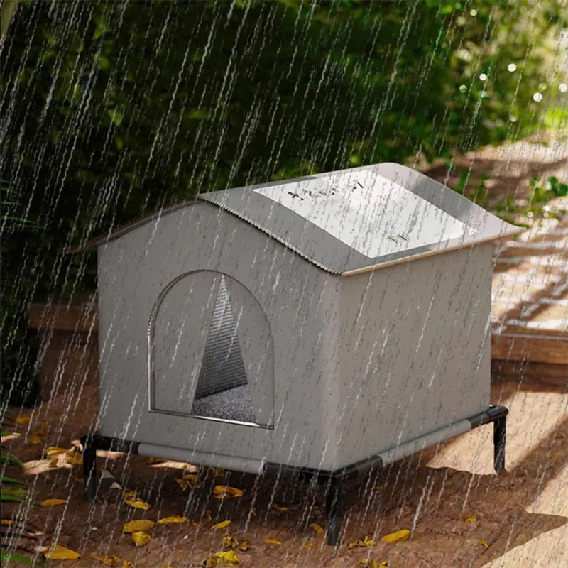 Dog House Waterproof Foldable Pet Cave Bed Small Outdoor Winter 2025 Cozy Washable Shelter For Puppies