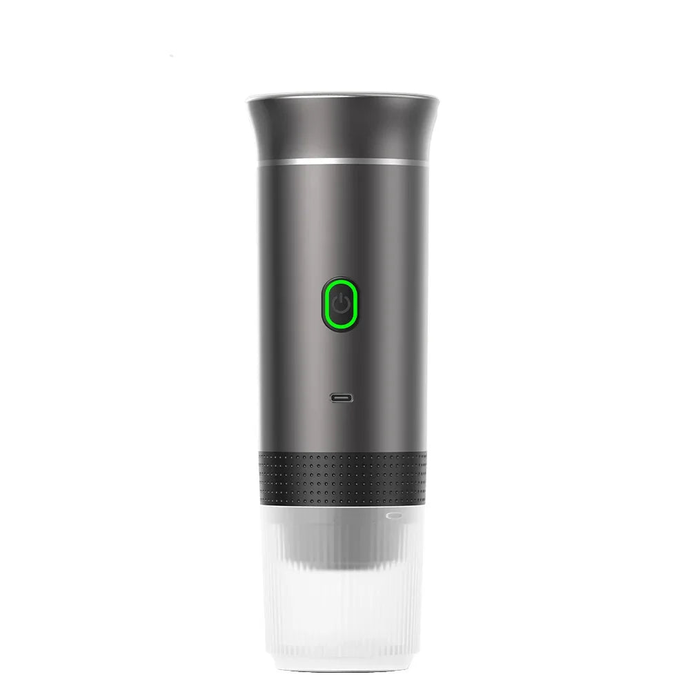Wireless Electric Portable Espresso Coffee Machine - 3-in-1 Travel Coffee Maker for Car & Home