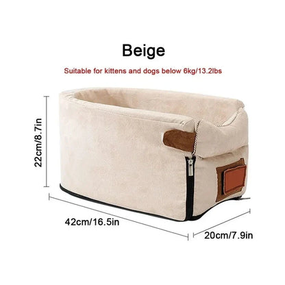 Dog Car Seat Portable Carrier Bed Booster Seat Road Trip 2025 Travel Safety Cozy Durable Pet