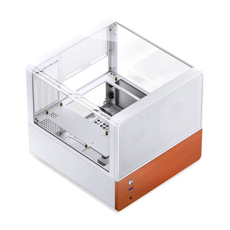 Mini ITX MicroATX PC Case Sea View Glass Compact Gaming