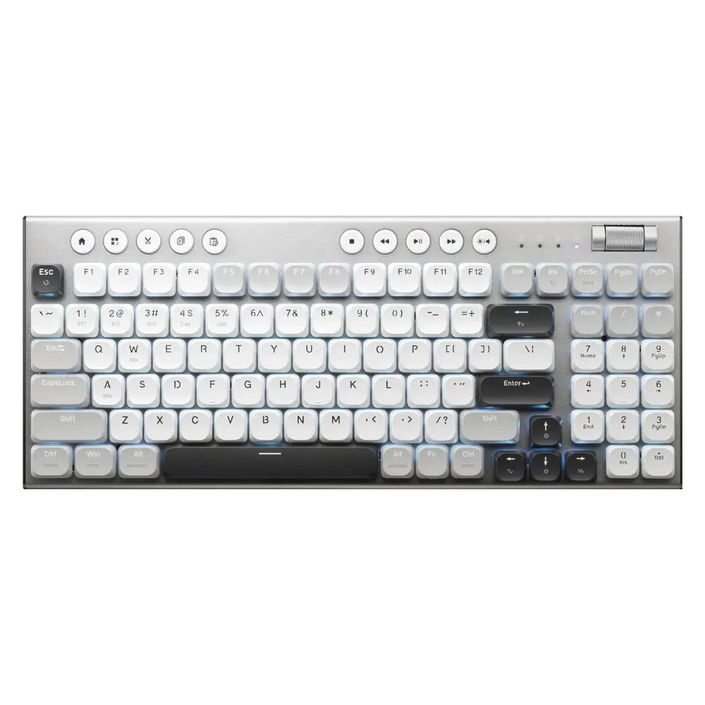 Wireless Low Profile Mechanical Keyboard 98 Keys PBT