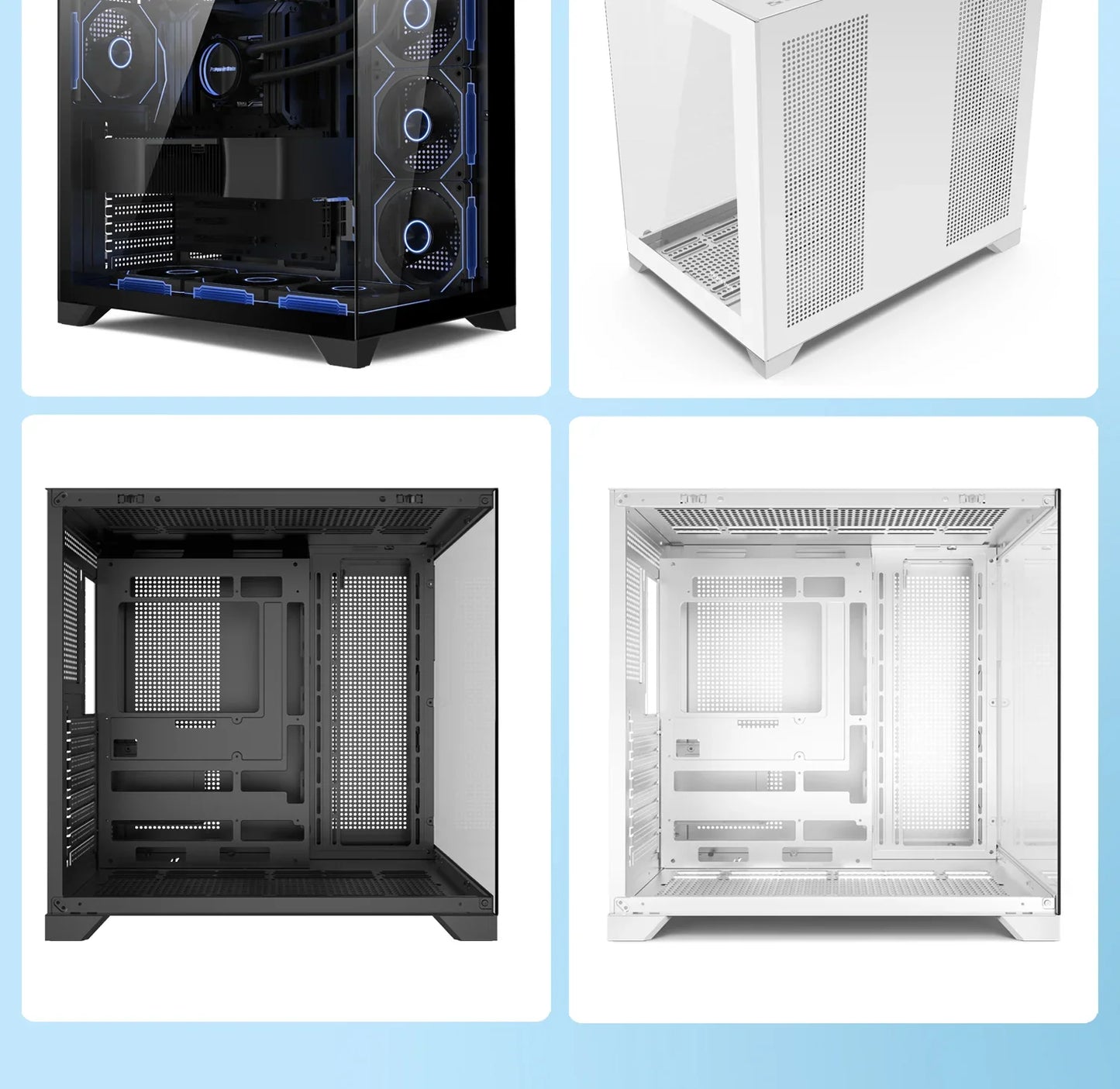 Gaming PC Case Dreamland Pro ATX Dual Glass 360mm Chassis