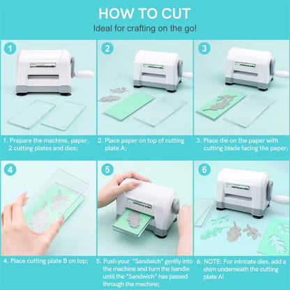 Mini Die Cutting Machine Portable Paper Embossing Tool
