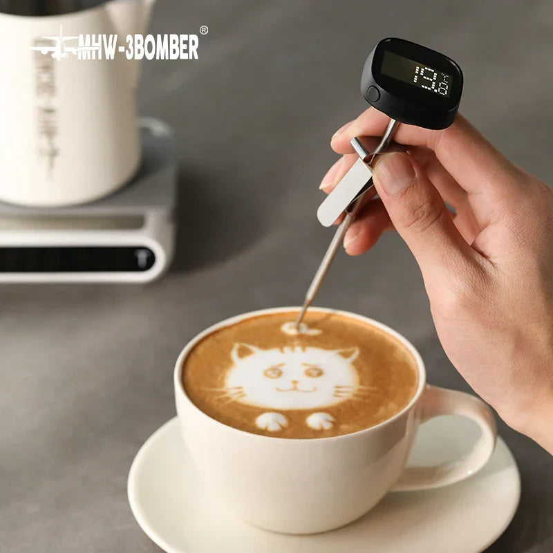 Instant Read Thermometer 3-Piece Digital Probe Set Kitchen Coffee Barista BBQ Fall 2025 Fast Accurate Durable