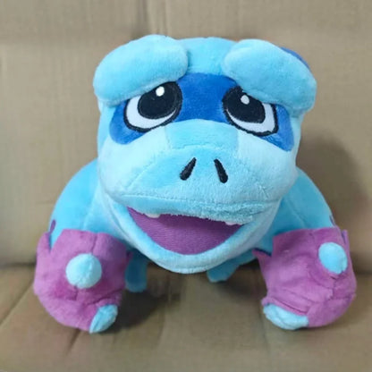 Plush Dragon Trio Stuffed Animals Set Rolling Log Toy