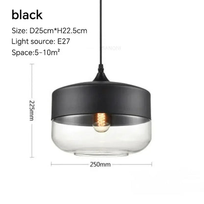 Pendant Light Glass Chandelier E27 For Dining Room Cafe Hotel Living Room Kitchen Island Modern Farmhouse Fall 2026