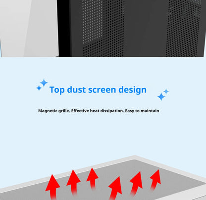 Gaming PC Case Dreamland Pro ATX Dual Glass 360mm Chassis