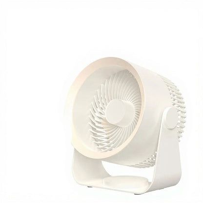Portable Fan Battery Desk Air Circulator Quiet Summer