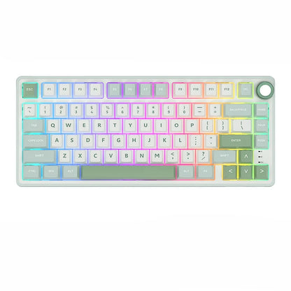 Mechanical Keyboard R75 Gasket 80Key RGB Hot Swap Spanish