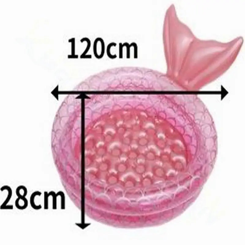 Variant image for Inflatable Mermaid and Dinosaur Swimming Pool for Kids, Durable PVC, Multiple Sizes 90CM-150CM, Fun Outdoor Summer Activity-13