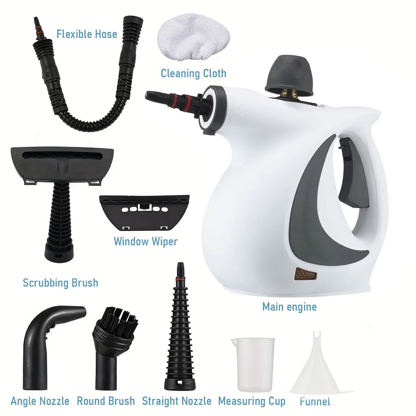 Handheld Steam Cleaner Multifunction Cleaning Kit For Kitchen Bathroom Car Grease Removal Fall 2026 Home Gadget