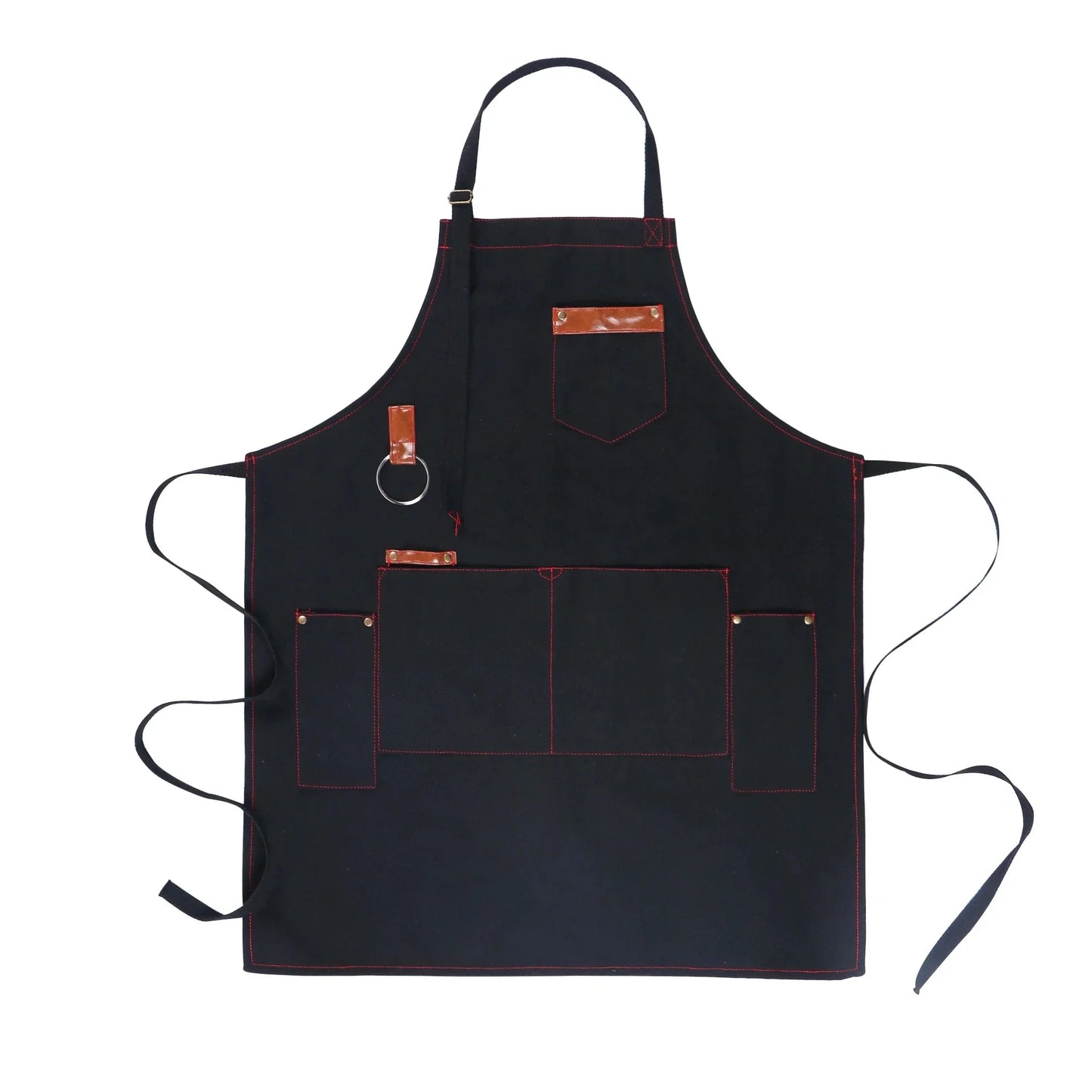 Chef Apron Canvas Work Apron Fall 2025 Professional Waterproof Cooking Apron With Pockets Durable Gift
