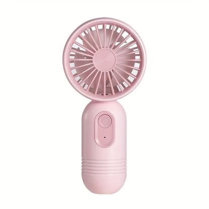 Mini Portable Handheld Fan - USB Charging, 3-Speed Small Fan for Office, Outdoor Travel and Camping
