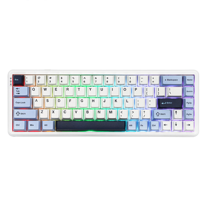 Mechanical Keyboard 68Key Wireless Bluetooth RGB Hall Effect