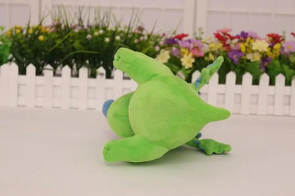 Plush Dragon Trio Stuffed Animals Set Rolling Log Toy