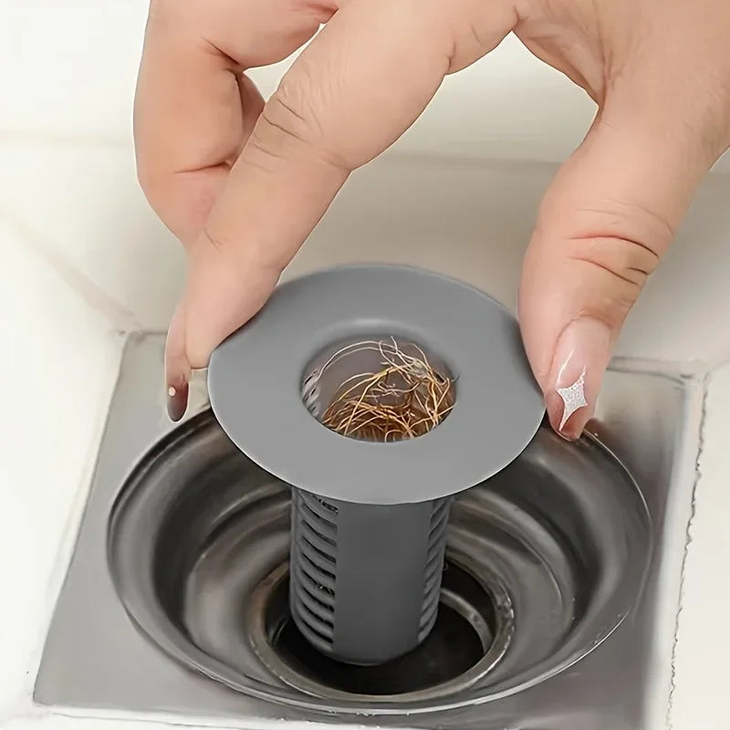 Sink Drain Filter Hair Catcher Anti Clog Bathroom Accessory Easy Clean 2026 Home Essentials