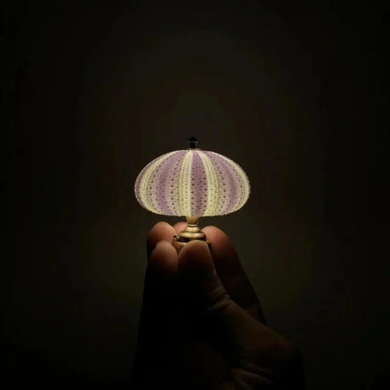 Popular Retro Sea Urchin Night Lamp - Children's Table Lamp for Girls Room Decor
