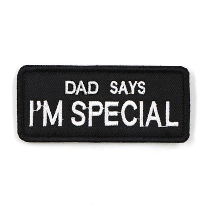 Service Dog Patch Black Harness Label Hook And Loop Fasteners Fall 2025 Easy On Off For Quick Identification