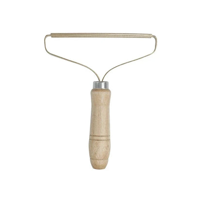 Wooden Brush Portable Lint Remover Pet Hair Cleaning Tool