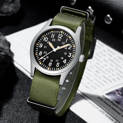 Military Quartz Field Watch 37mm Sapphire Fall 2025