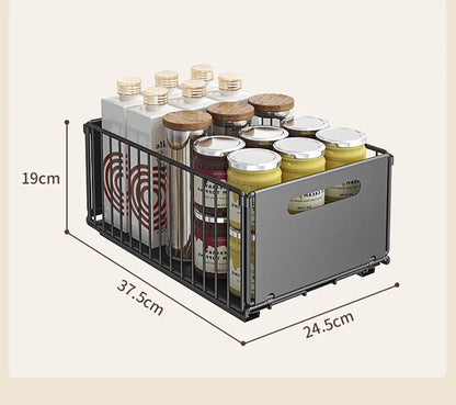Pull Out Cabinet Organizer Slide Drawer Kitchen Rack