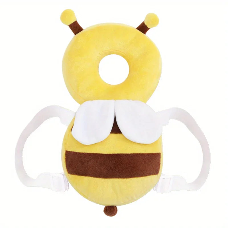 Baby Head Protection Pillow, Breathable Plush Anti-Fall Hat for Toddlers, Lightweight 30cm Soft Cushion